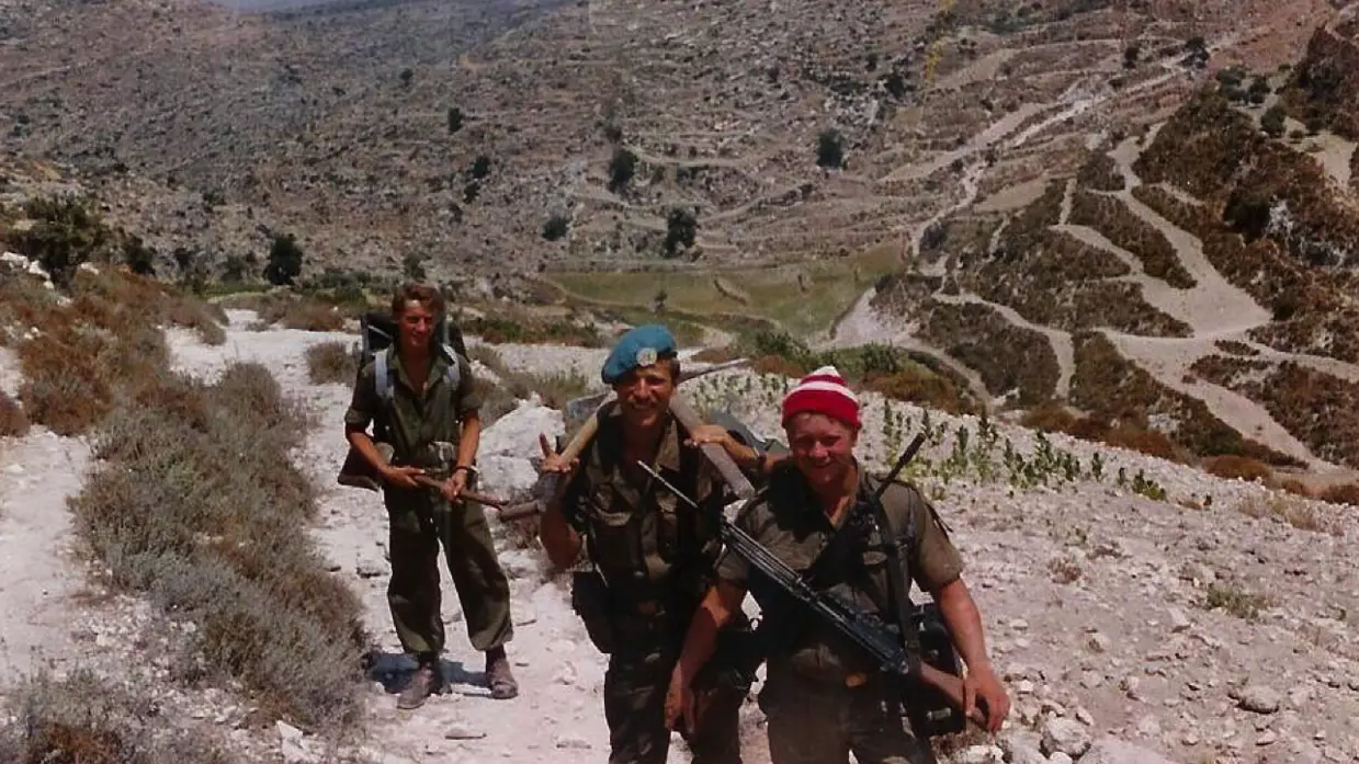 3 genisten van UNIFIL, 1980.