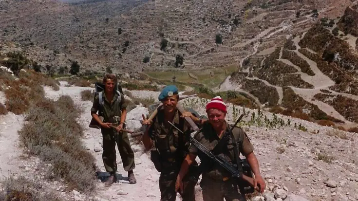 3 genisten van UNIFIL, 1980.