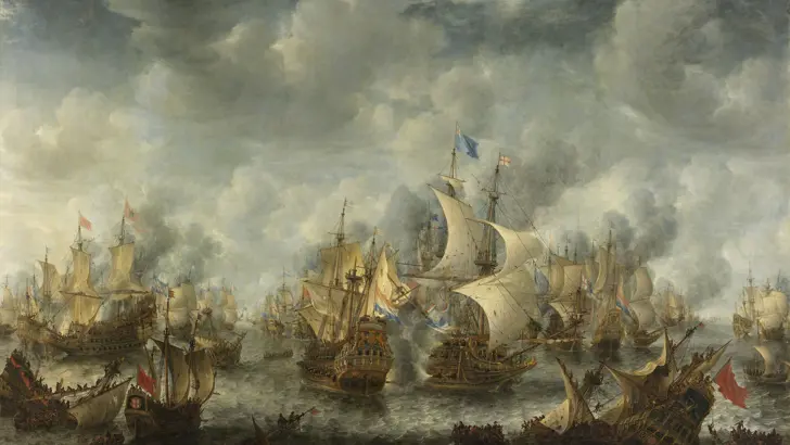 Schilderij Slag bij Terheide, Jan Abrahamsz. Beerstraten, 1653-1666.