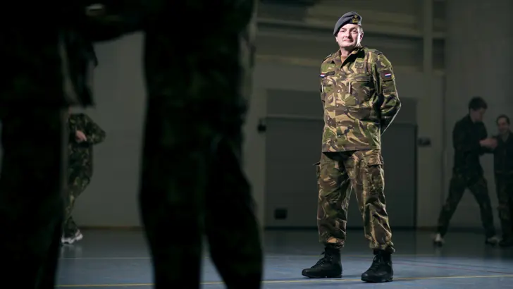 Luchtmachtreservist sgt1 Wim Vis.