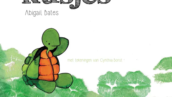 Cover thuisfrontboekje marine, met de titel: 120 kusjes.
