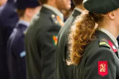 Reservisten op archiefbeeld.