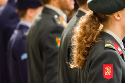 Reservisten op archiefbeeld.