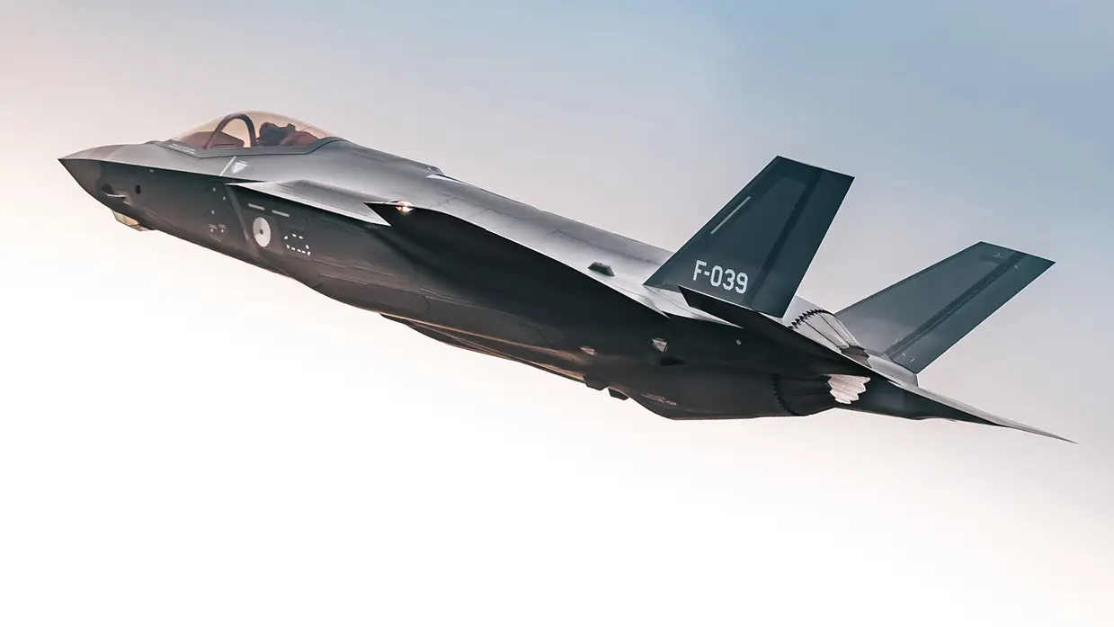 F-35 in de lucht