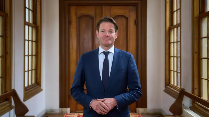 Secretaris-generaal Maarten Schurink.