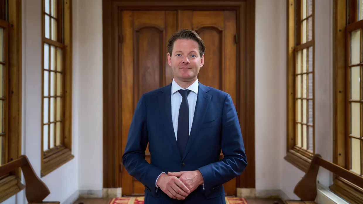Secretaris-generaal Maarten Schurink.