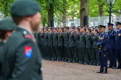 Beëdiging op het Lange Voorhout