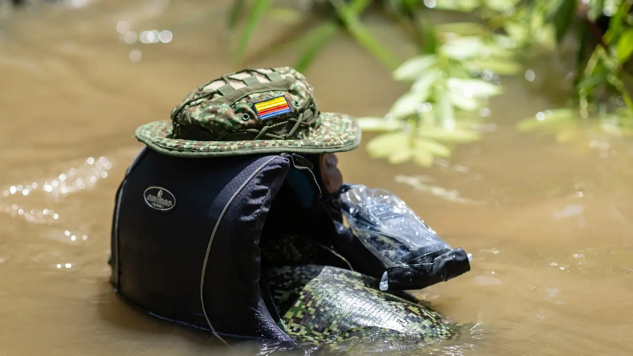 De sergeant ging tijdens Estribo weer even terug naar het gebied waar hij veel tijd in zijn militaire leven doorbracht: de jungle. “Maar de jaren beginnen te tellen.”