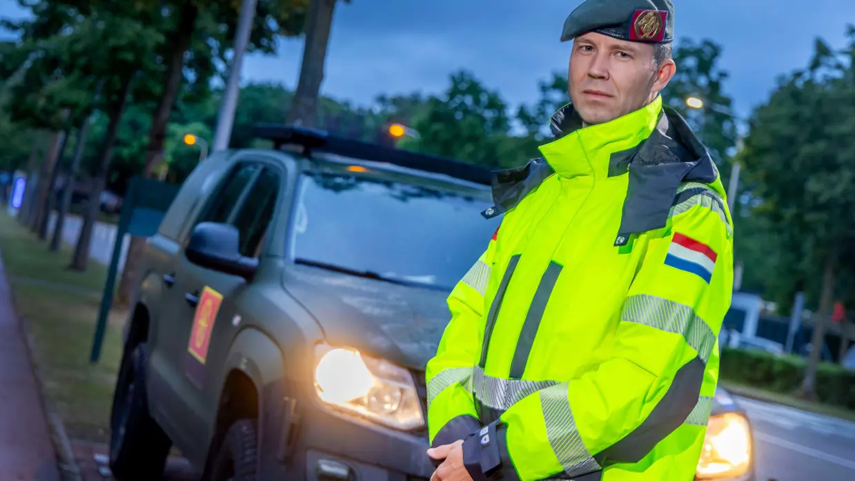 Kapitein Martijn van Dongen: “De voorbereiding op deze verplaatsing begon ruim een jaar geleden.”