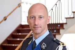 Portret van een militair.