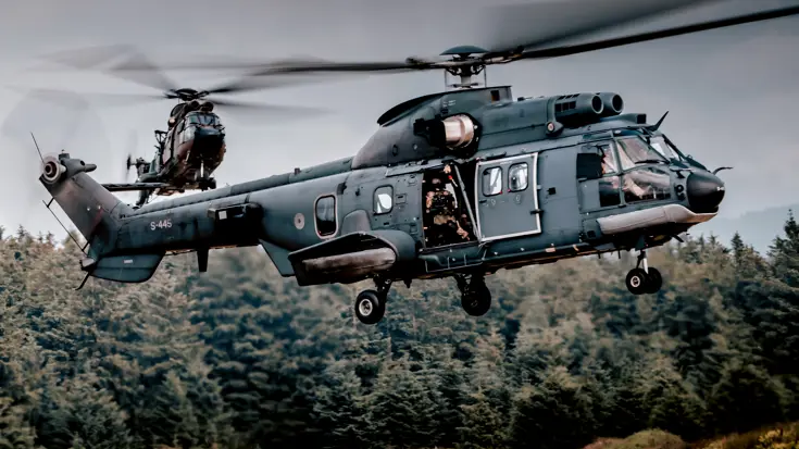Cougar-transporthelikopter.