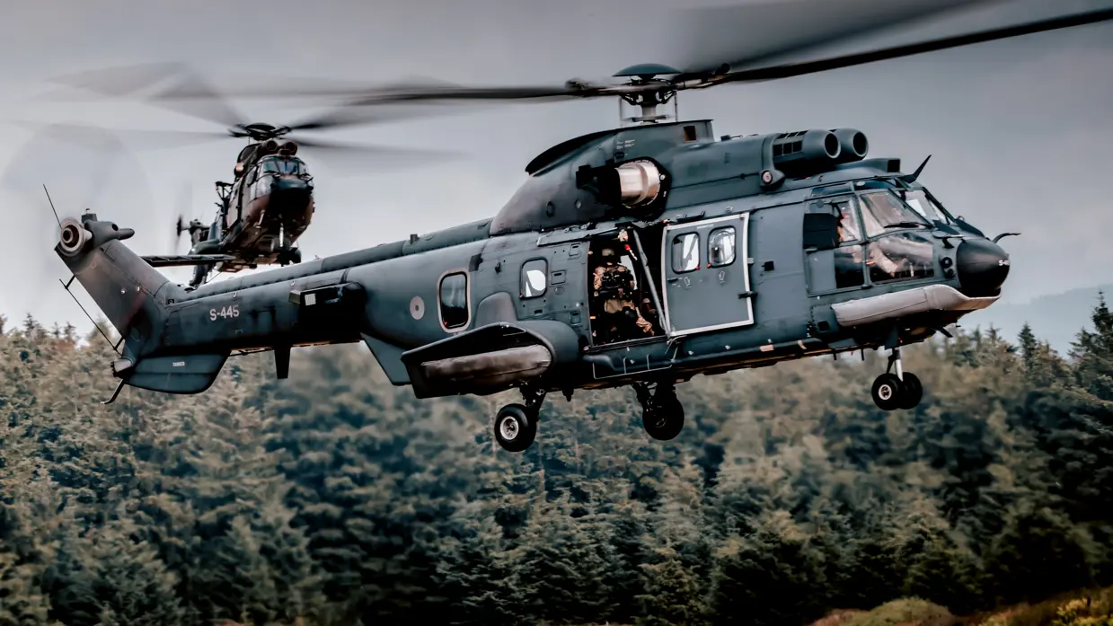 Cougar-transporthelikopter.