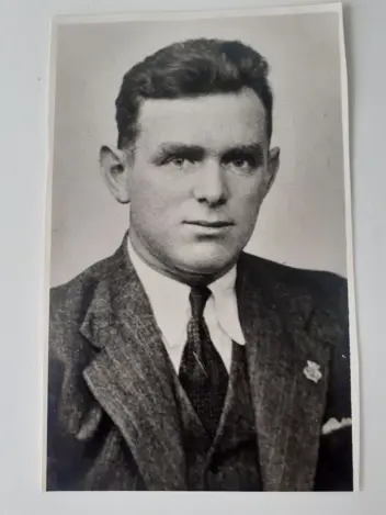 Zwart-wit foto van Dirk Dijkhuizen.