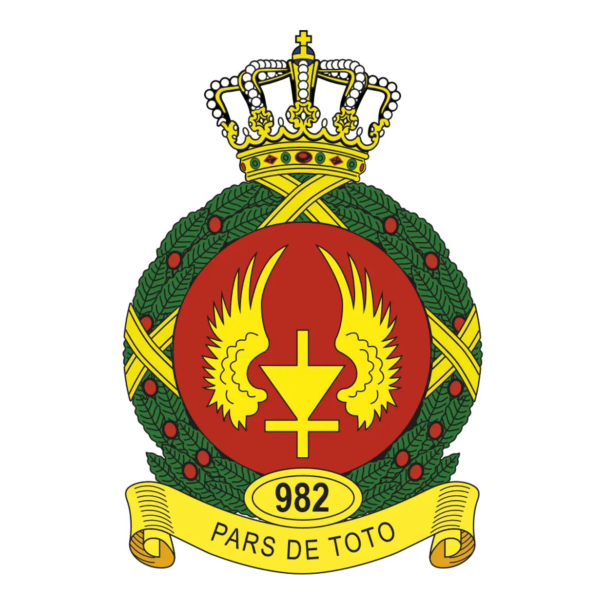 Afbeelding van het embleem 982 Squadron.