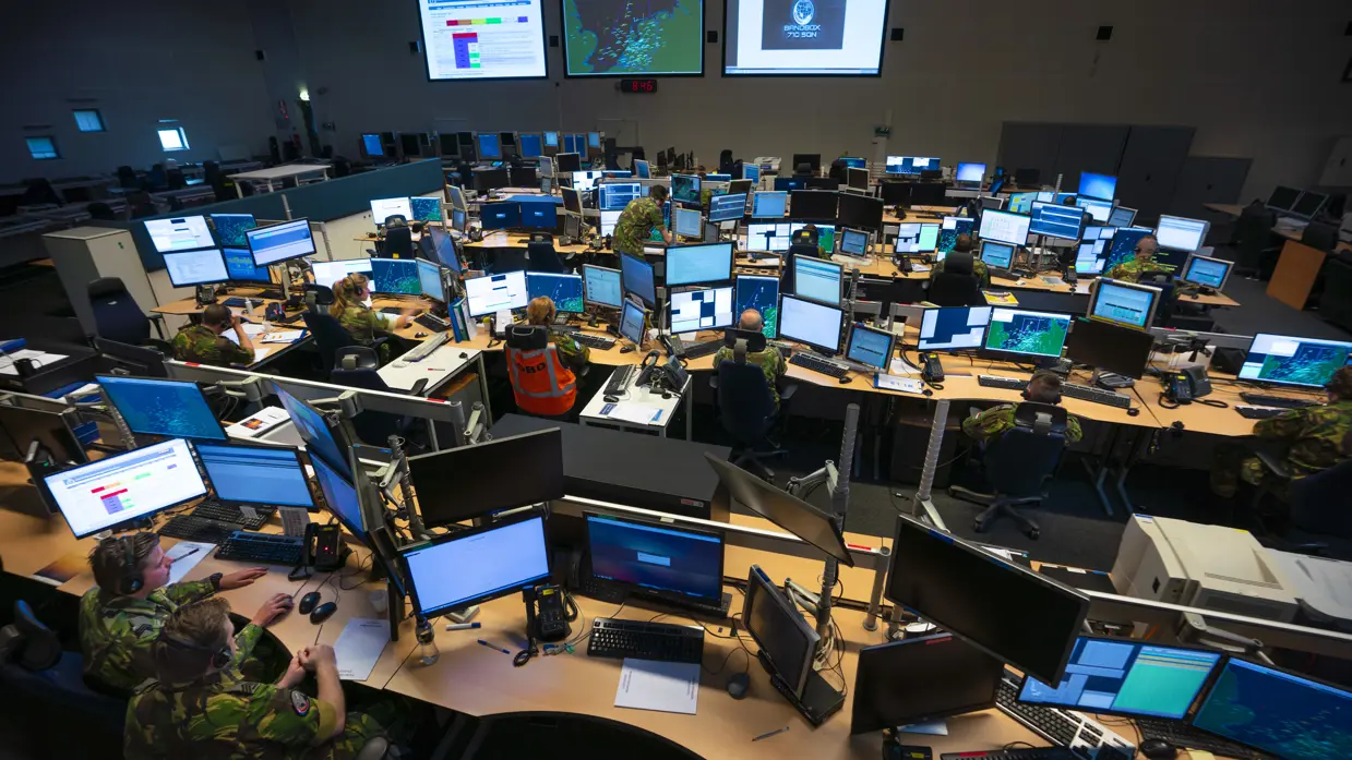Het Air Operations Control Station in Nieuw Milligen