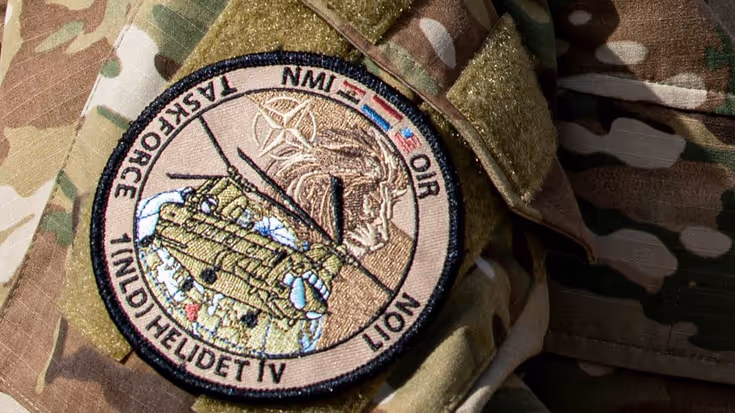 Badge van taskforce NMI OIR