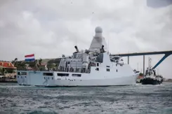 De Zr.Ms. Groningen op een archieffoto