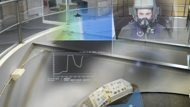 Centrifuge voor G-krachten in een beeld