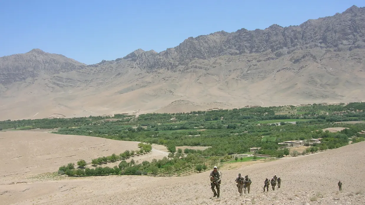 Commando's in Afghanistan.