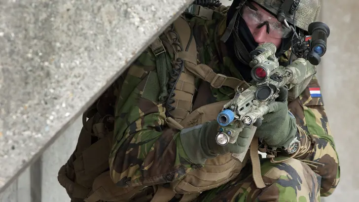 Oefening Korps Commandotroepen.