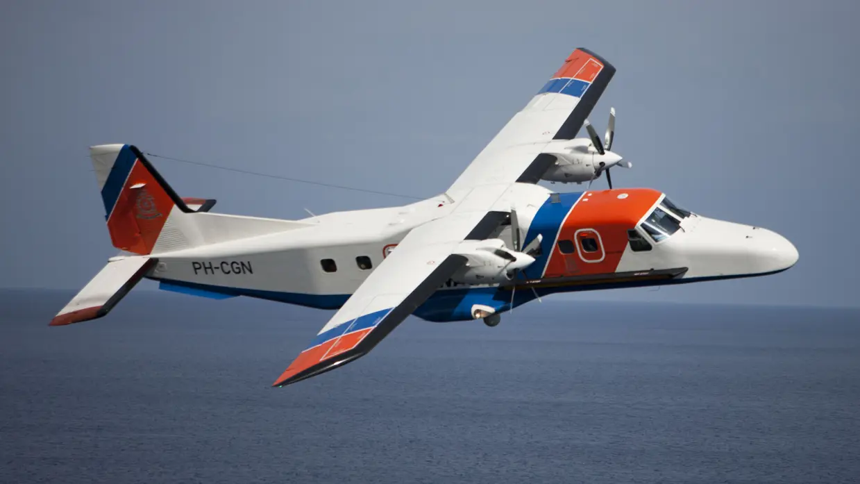 Dornier van de kustwacht.