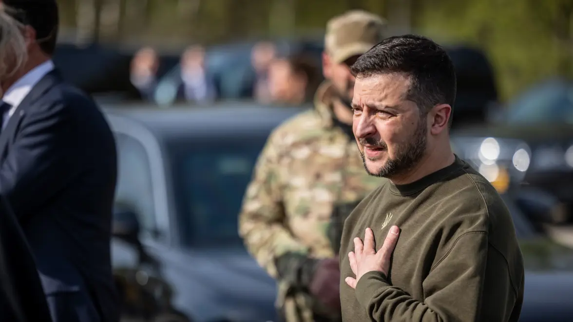President Zelensky van Oekraïne. 