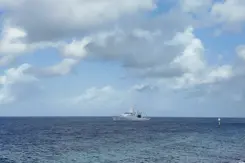 Zr.Ms Friesland op zee.