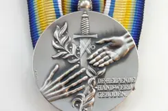 Een medaille.