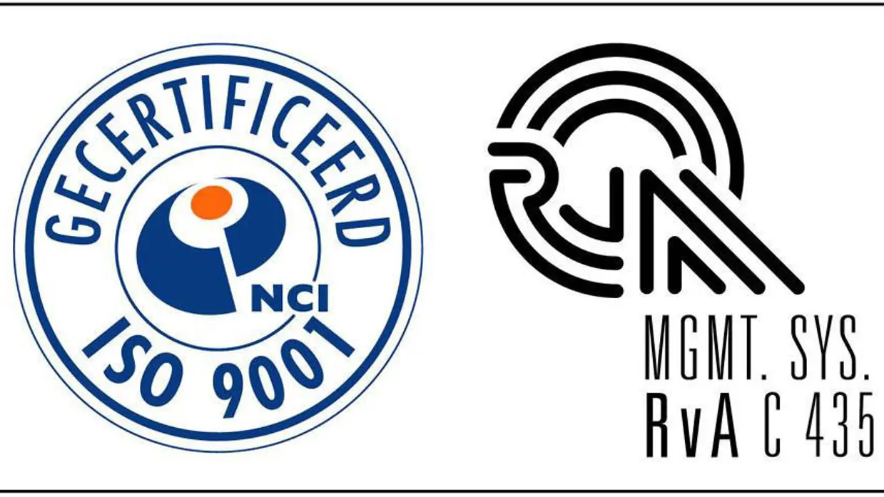 Logo ISO certificatie Hydrografie.