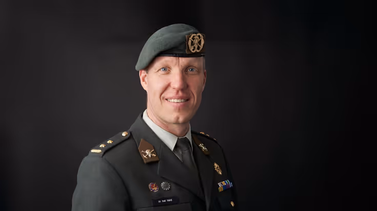 Portretfoto LKOL Jan in het Veld