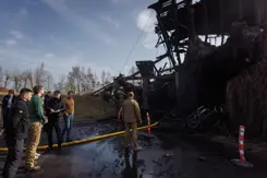 Ravage in Oekraïne.