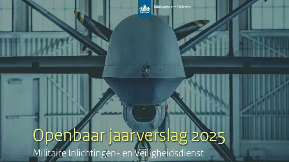 De kaft van het jaarverslag.