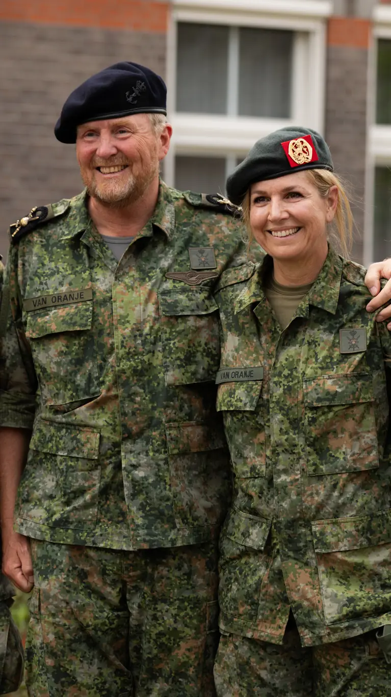 Koning Willem-Alexander, Koningin Máxima en Prinses Amalia 
