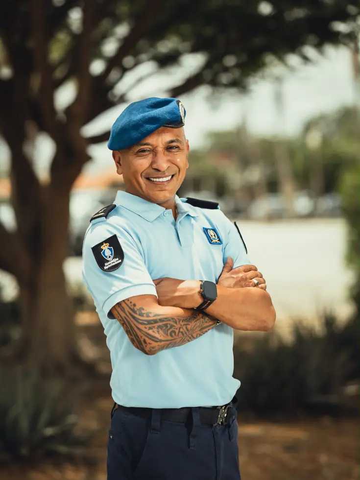 Portretfoto van luitenant-kolonel Patrick Taribuka.
