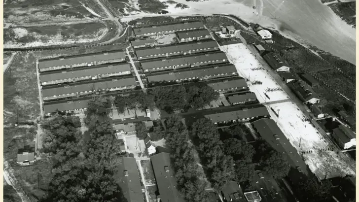 Luchtfoto Kamp Waalsdorp ca. 1930.