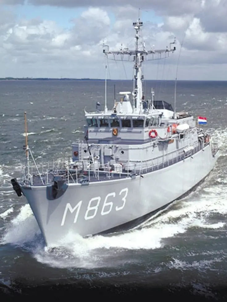 Mijnenjager Vlaardingen.