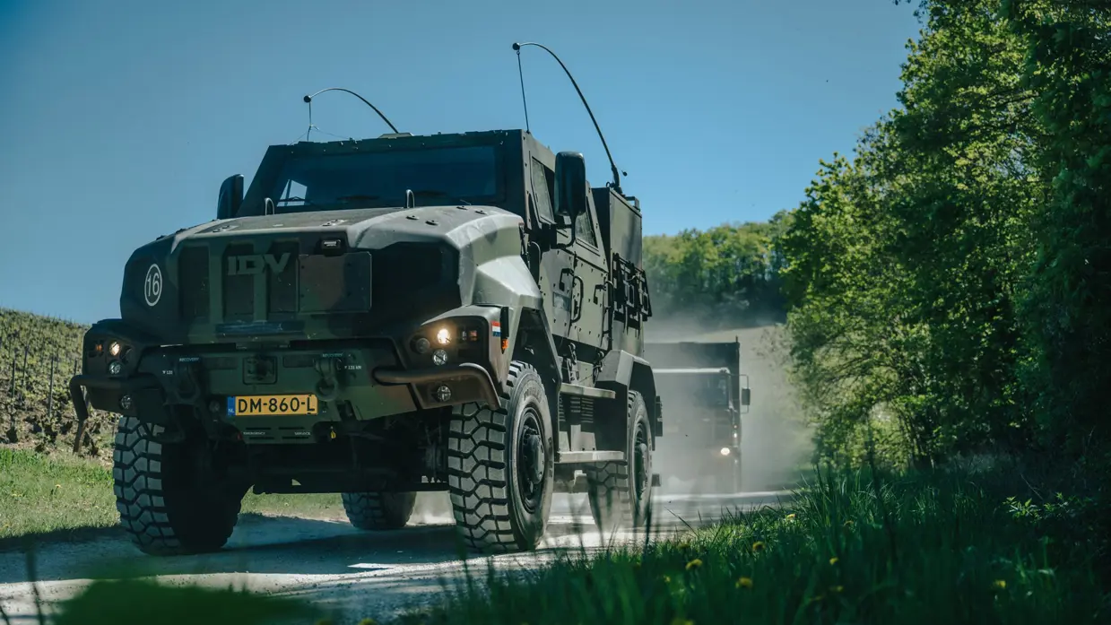 Militaire voertuigen.
