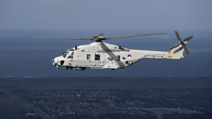 NH90-maritieme gevechtshelikopter.