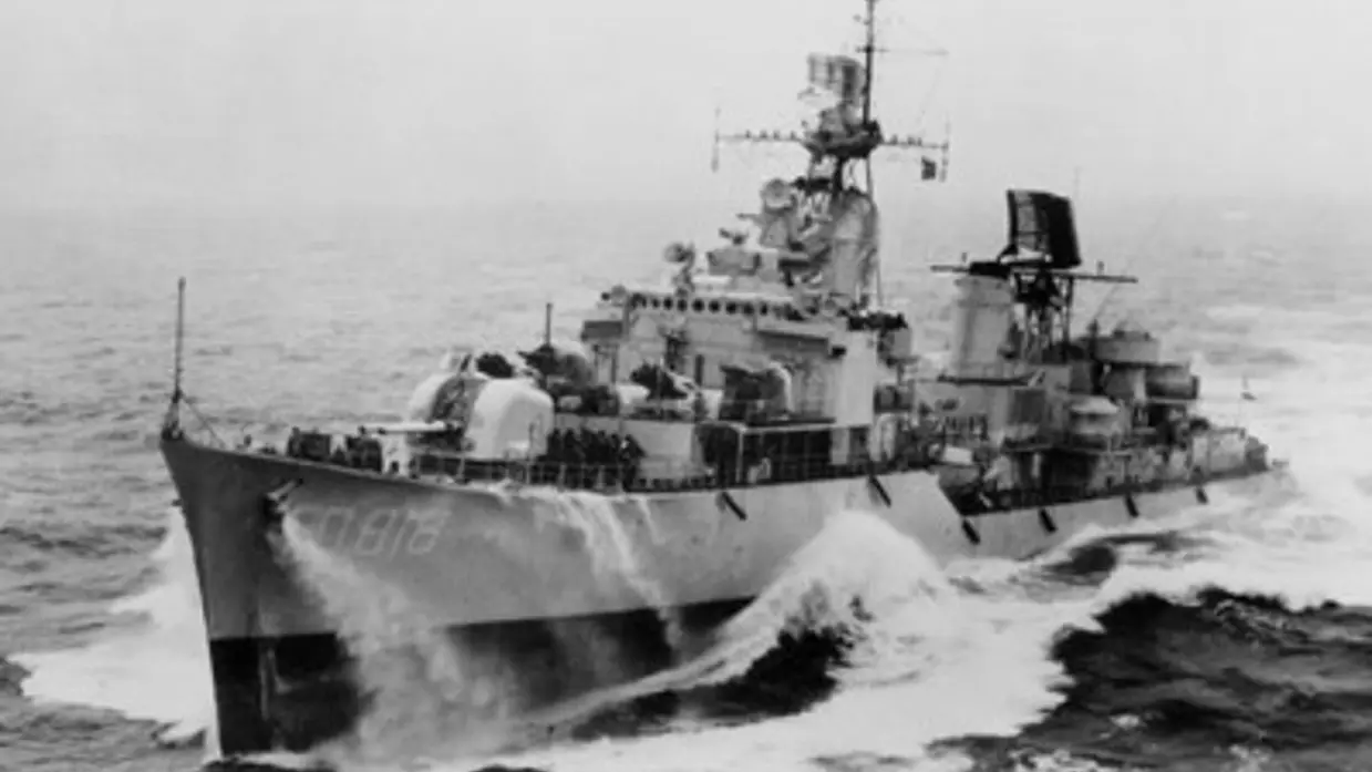 Onderzeebootjager Rotterdam, 1957-1981.