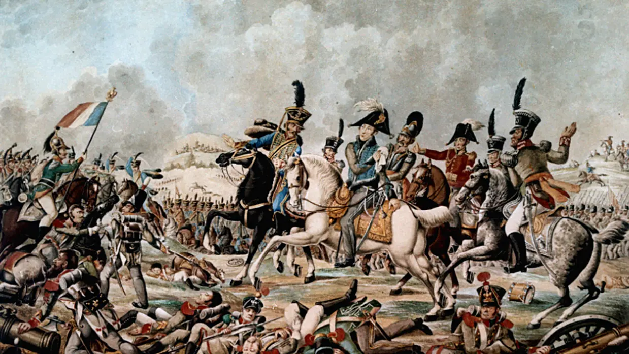 Slag bij Waterloo.