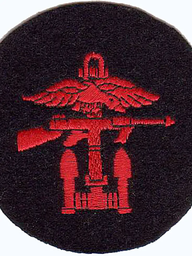 Embleem Britse commando's.