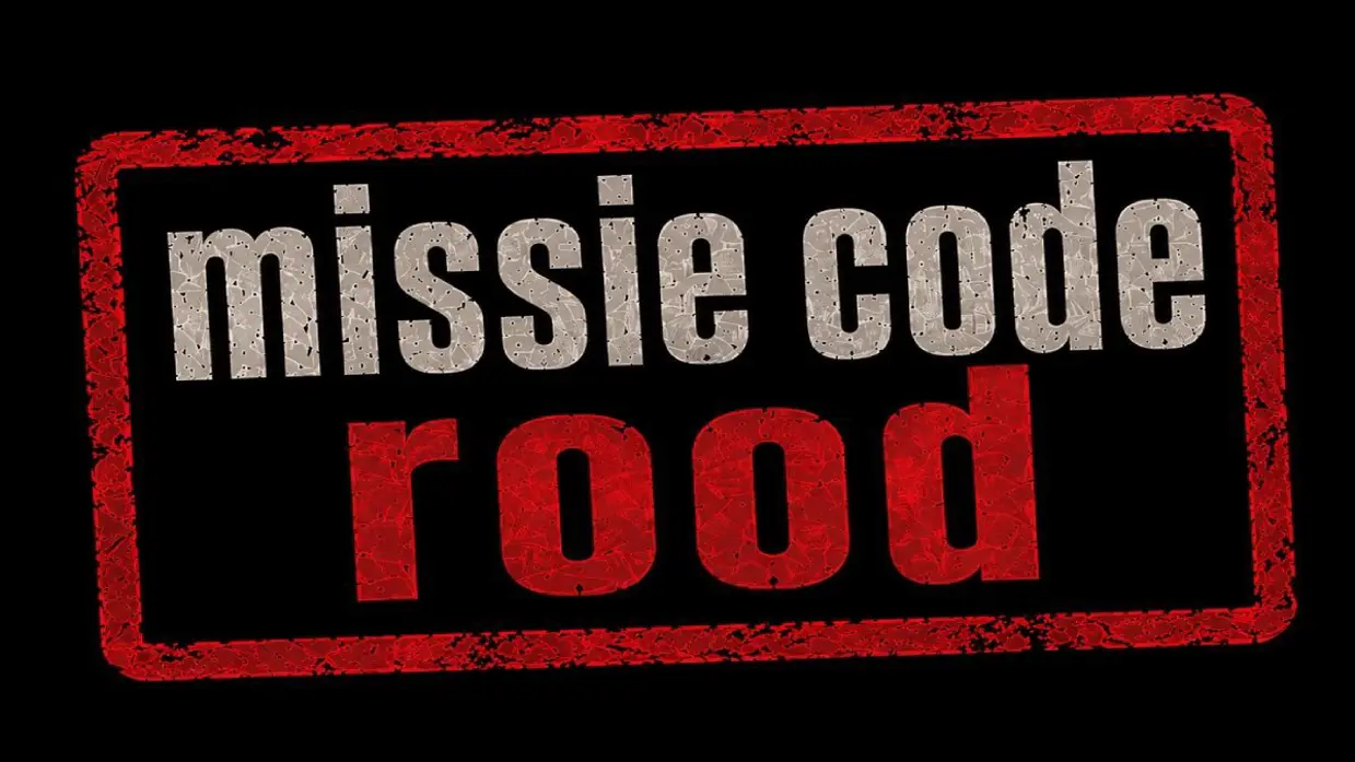 Afbeelding met tekst: Missie code rood