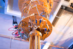 Voorbeeld van quantumtechnologie. 