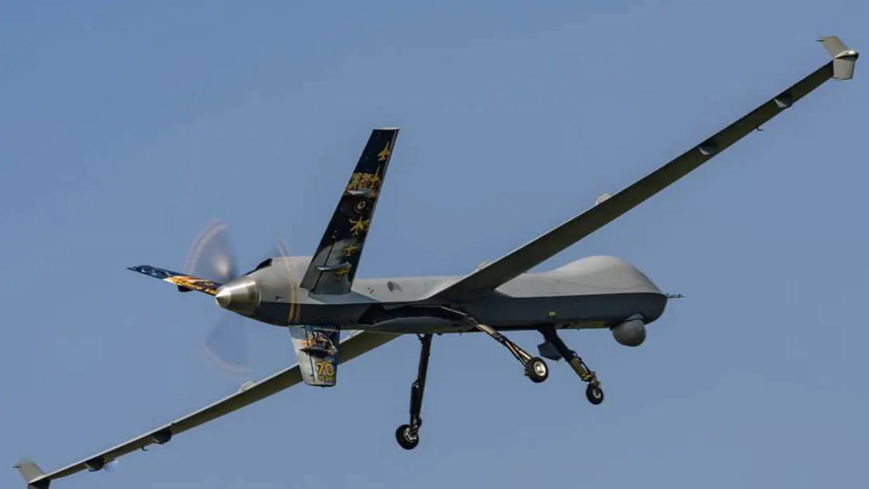 De MQ-9 Reaper.