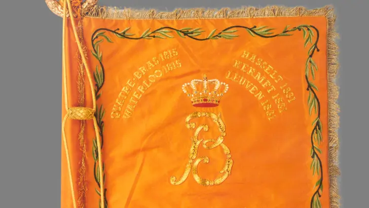 De standaard van het Korps Rijdende Artillerie.