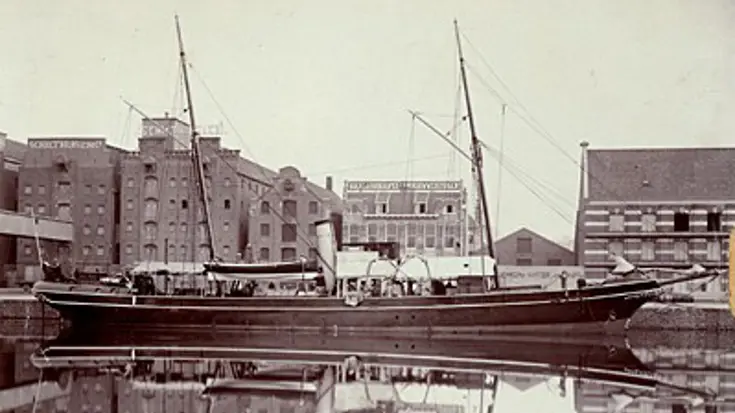 Stoomloodsvaartuig Dolfijn 1889-1923.