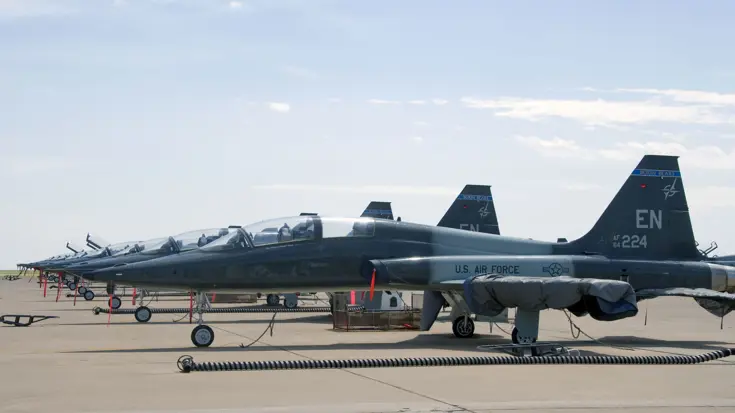 T-38C's op Sheppard Air Force Base.
