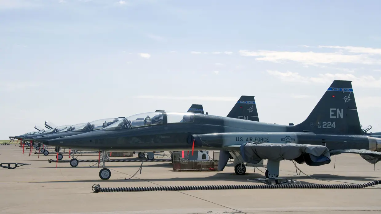 T-38C's op Sheppard Air Force Base.