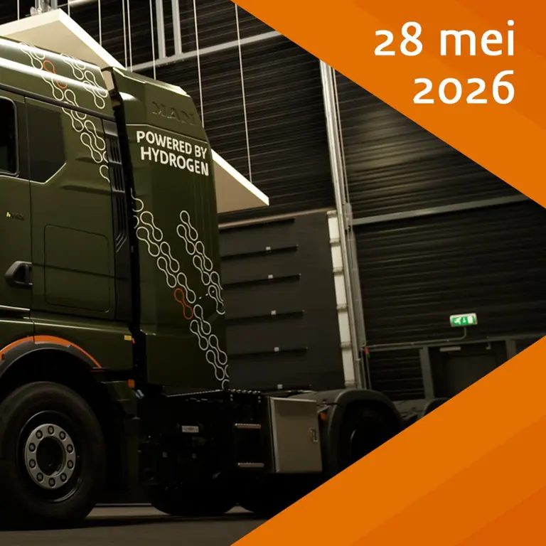 Vrachtwagen op videostill Defensiejournaal 28 mei 2026.