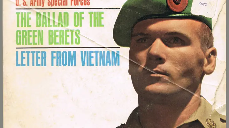 Hoes single 'The ballad of the green berets'